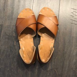 Universal Thread Crossband Sandal Flats